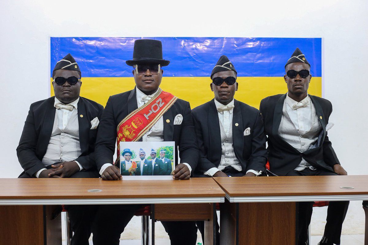 Autorzy słynnego "Coffin Dance" wsparli Ukrainę