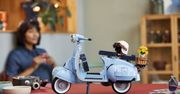 Vespa z klocków Lego wygląda tak samo uroczo jak prawdziwa