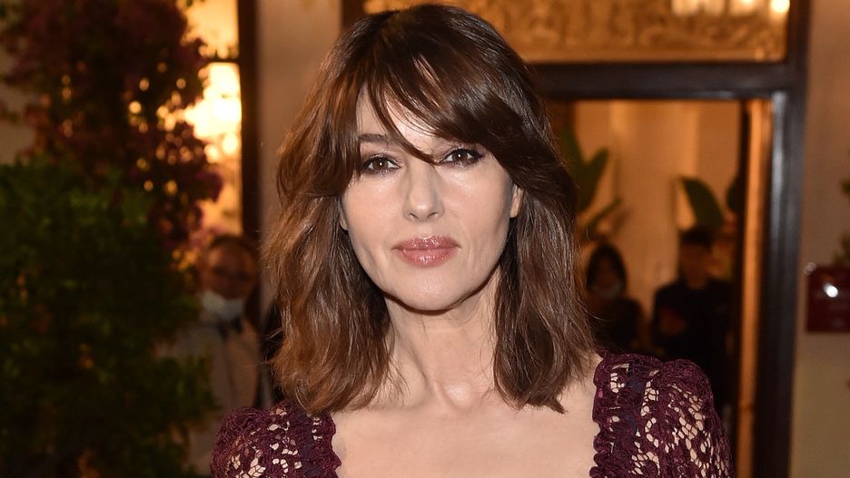 Monica Bellucci na pokazie Dolce&Gabbana
