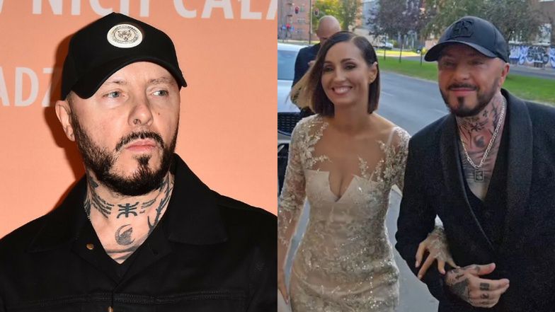 Internauci krytykują stylizację ślubną lidera Blue Cafe