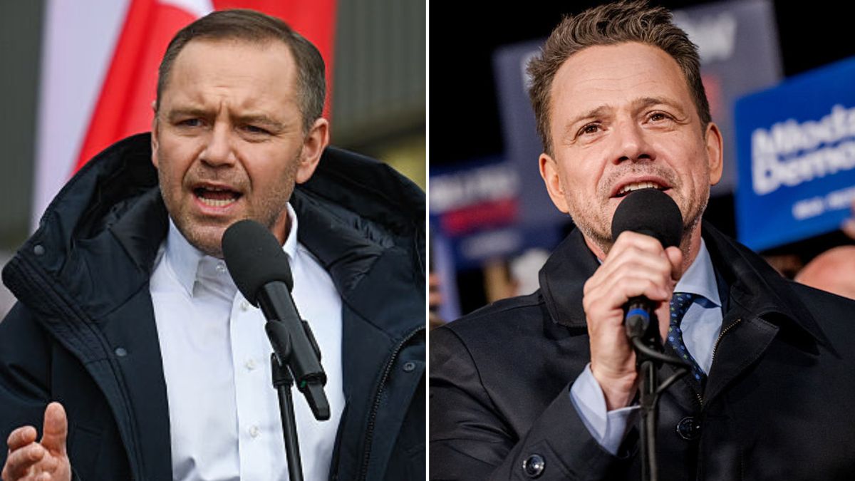 Karol Nawrocki, Rafał Trzaskowski.