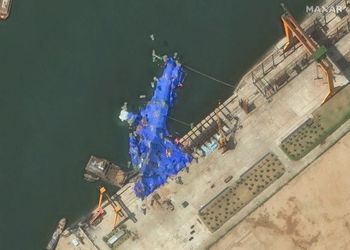 Wodowanie niszczyciela w Korei Północnej. Zdjęcia satelitarne mówią wszystko