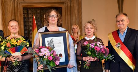 Nagroda Wrocławia dla Strajku Kobiet. Marta Lempart osobiście odebrała wyróżnienie