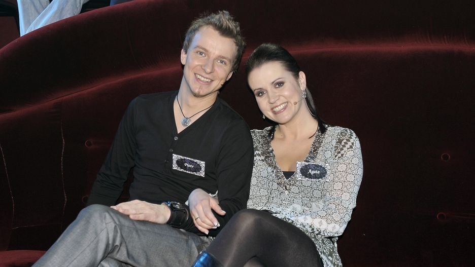 Piotr Kupicha z byłą żoną Agatą w 2010 roku
