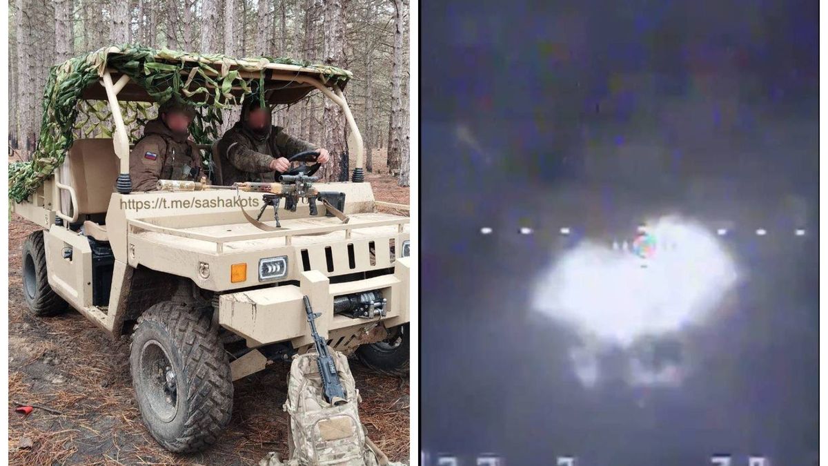 Chińskie wózki golfowe wysłane na front, Rosjanie szybko je stracili