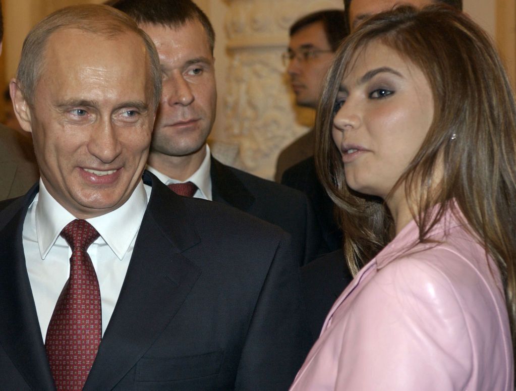 Putin wraz z Kabajewą w 2004 roku 