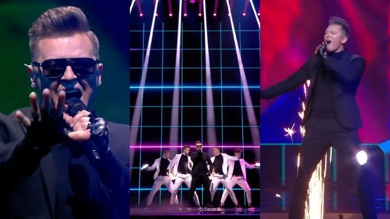 Eurowizja 2021. Tak wyglądał występ Rafała Brzozowskiego