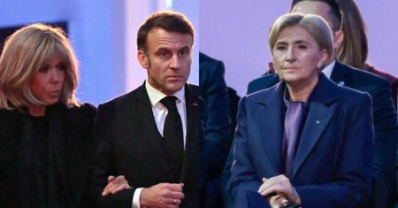 Pierwsze damy na obchodach 80. rocznicy wyzwolenia Auschwitz: Agata Duda w fiolecie, Brigitte Macron w czerni