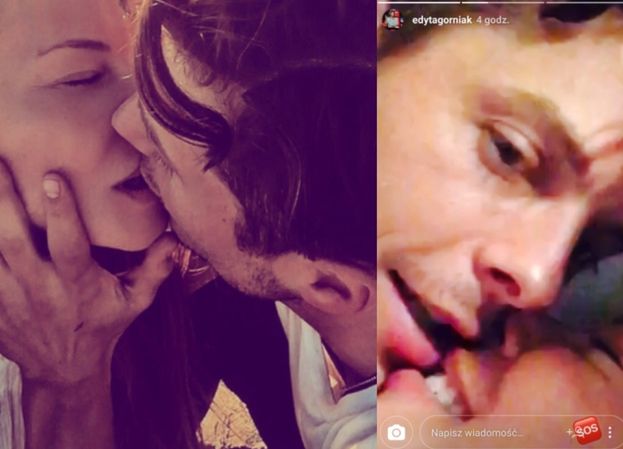 Edyta Górniak całuje się z młodym kochankiem na Instagramie (FOTO)