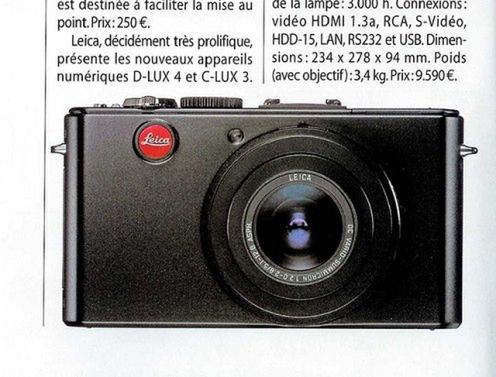 Nowa Leica D-Lux 4 1