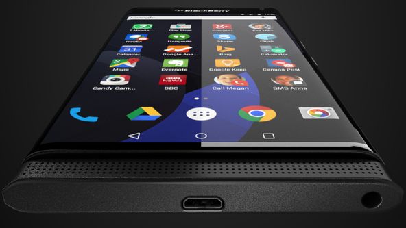 Nowe rendery BlackBerry Venice. Zapowiada się świetny smartfon z Androidem i wygiętym ekranem 1