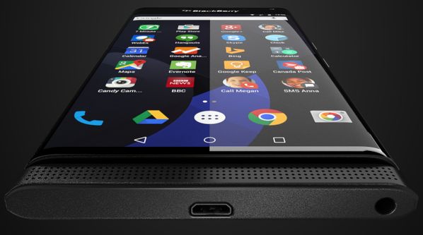 Nowe rendery BlackBerry Venice. Zapowiada się świetny smartfon z Androidem i wygiętym ekranem