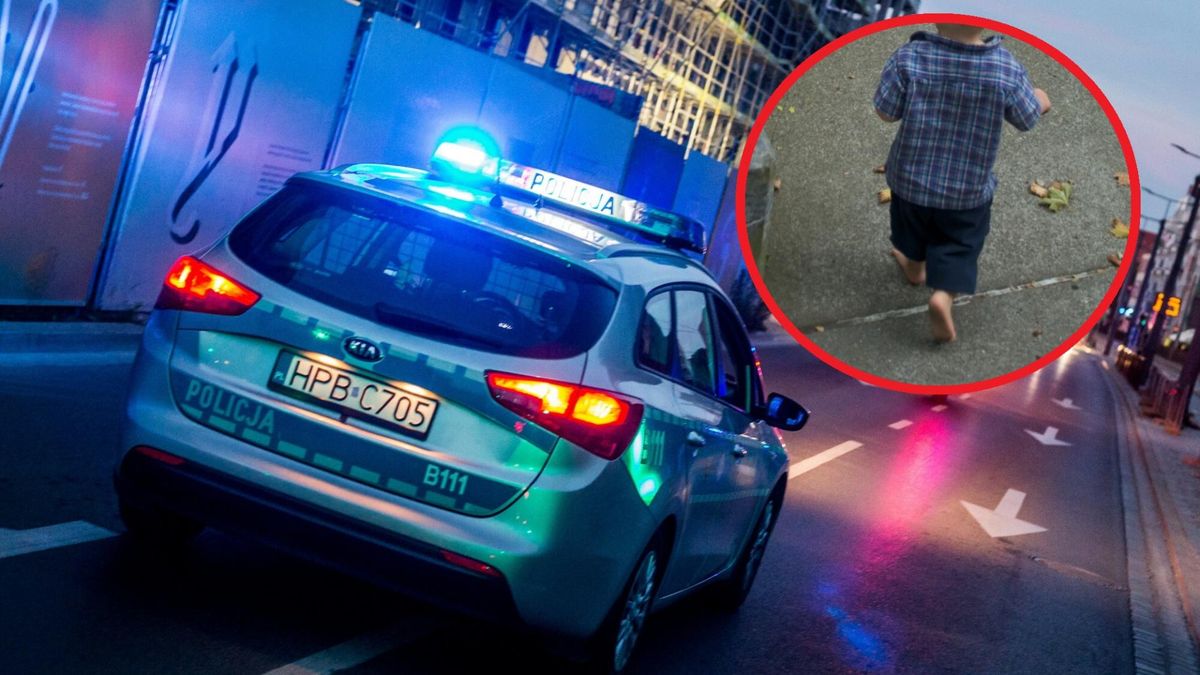 Mała dziewczynka błąkała się o północy po osiedlu. Sama wyszła z domu