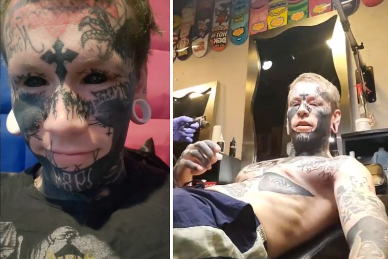 Ma 200 tatuaży na ciele. Pokazał fanom swoją dziewczynę