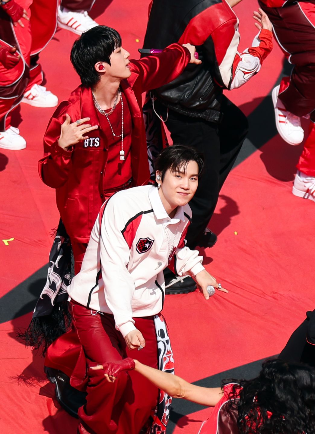 BTS podczas Halftime Show FIFA World Cup 2026