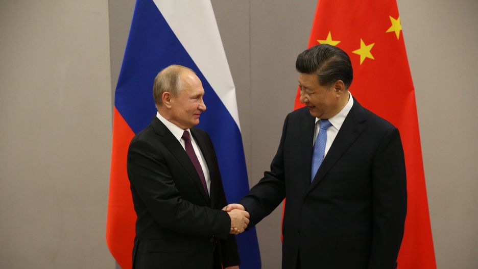 Władimir Putin i Xi Jinping