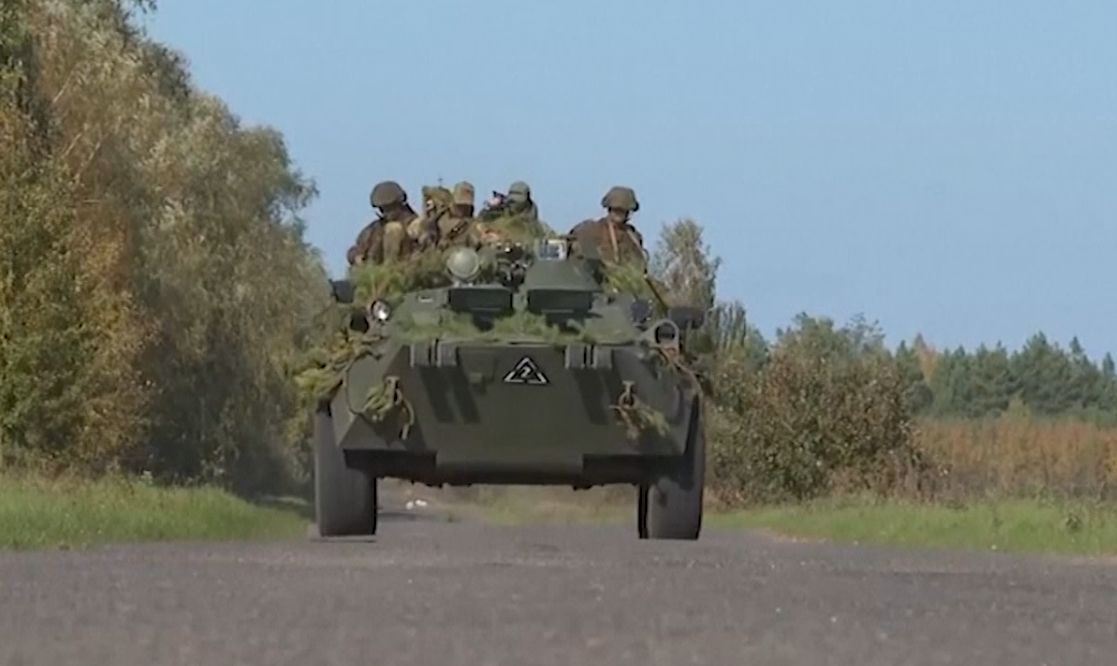 Niepokojące nagrania z Białorusi. Żołnierze i ciężki sprzęt na granicy