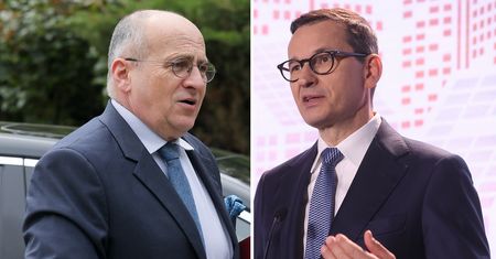 "Ban" za słowa o Wołyniu? Napięcia między MSZ a KPRM. "Nie ma chemii między Morawieckim i Rauem"