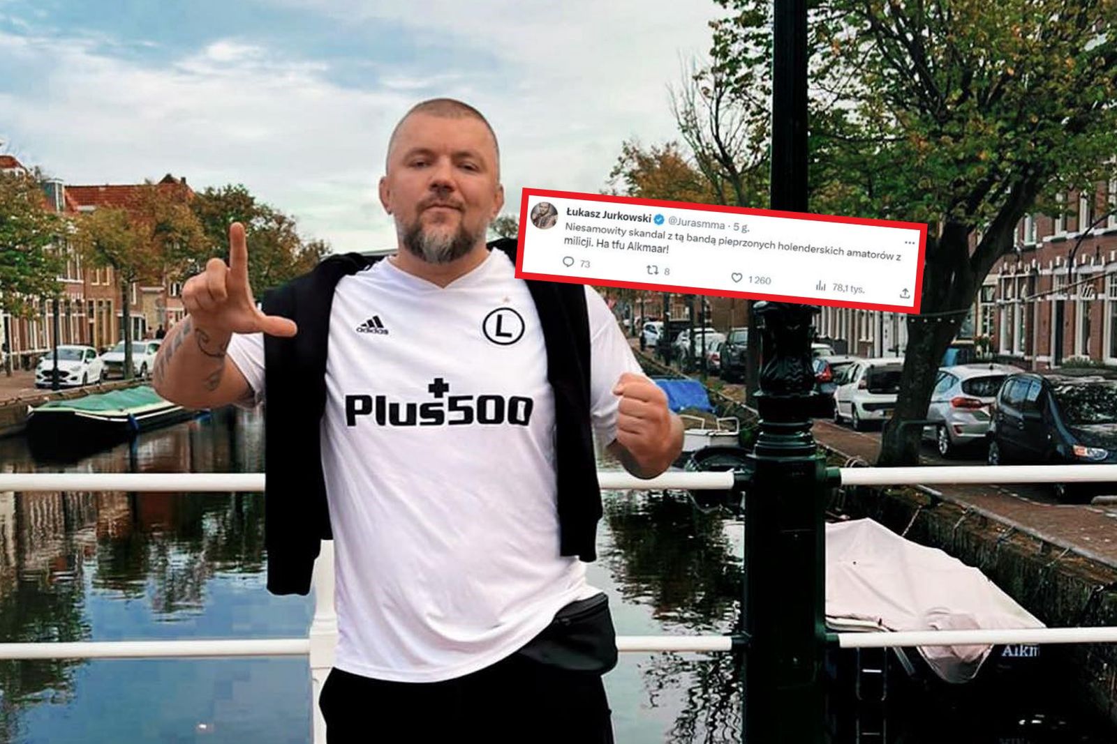Na zdjęciu: Łukasz "Juras" Jurkowski