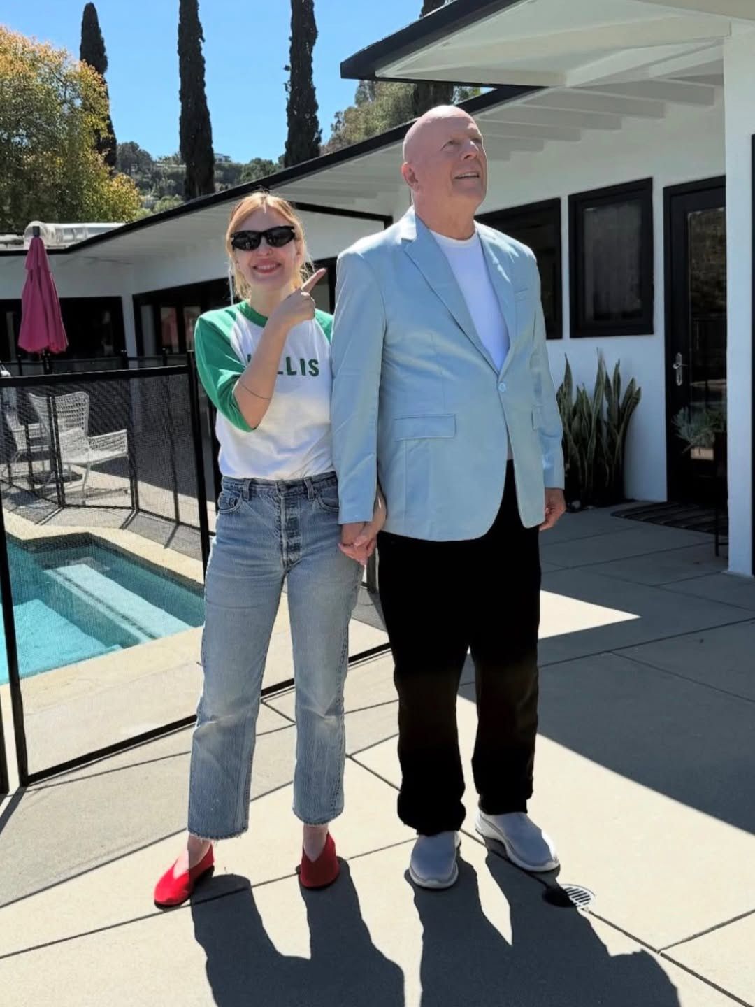 Bruce Willis z córką