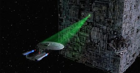 Rodem z filmów sci-fi. To "kosmiczna śmieciarka"