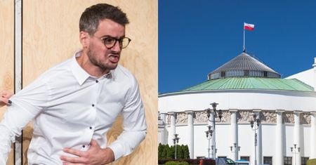Rozsierdzony głosowaniem sejmu Antoni Pawlicki grzmi: "KURR... CO SIĘ W TYM KRAJU DZIEJE?!"