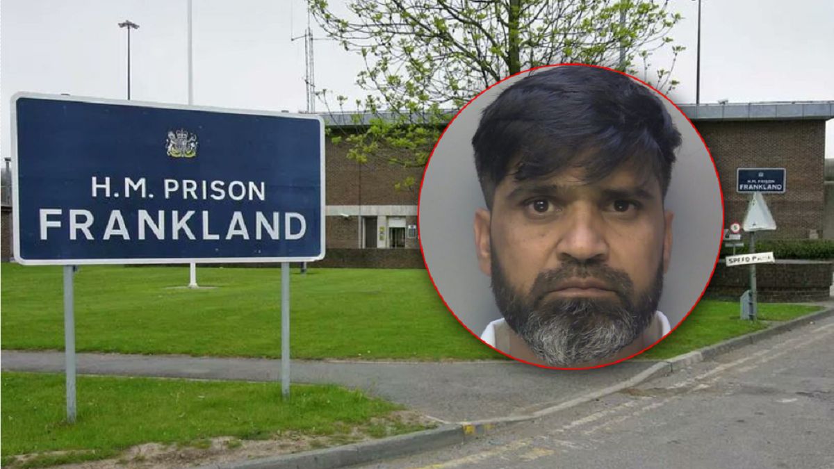 Urfan Sharif w więzieniu Frankland.