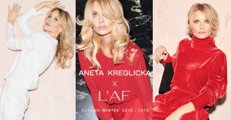 Aneta Kręglicka wspina się po ścianie i udaje mima w nowej kampanii polskiej marki