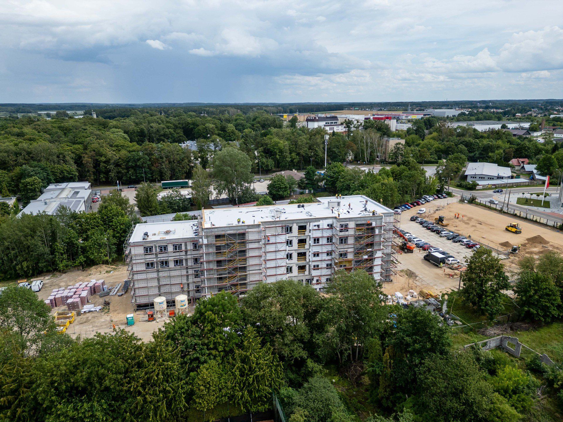 Budowa Powiatowego Urzędu Pracy w Białymstoku