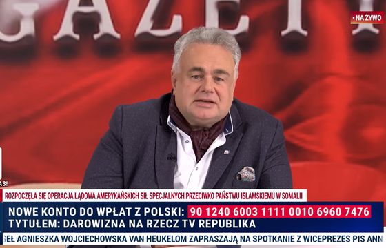 Republika opłaciła koncesję za kolejny miesiąc. Sakiewicz pyta KRRiT o rozliczenie kosztów