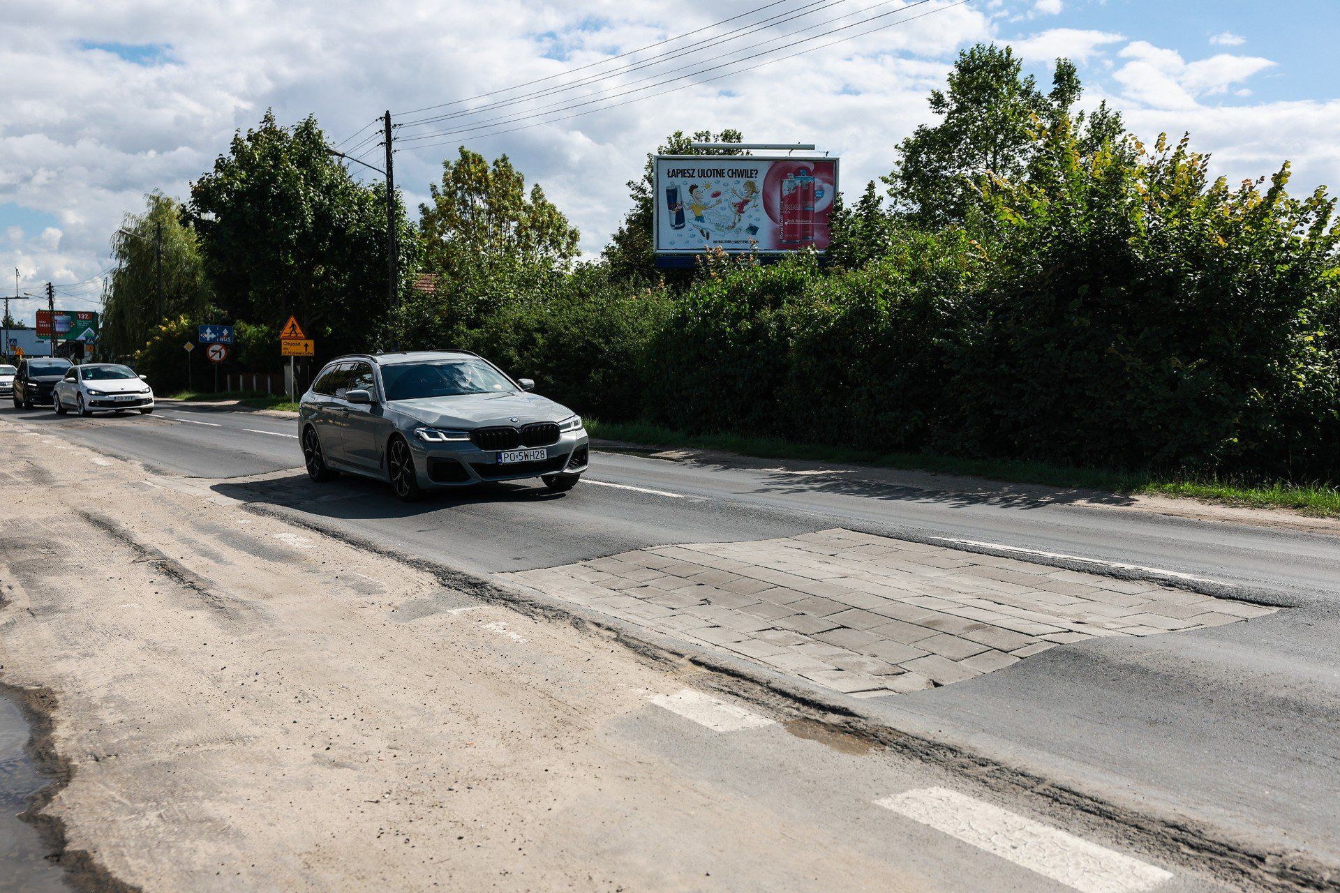 Ulica Obornicka w Poznaniu przechodzi &#34;remont&#34;