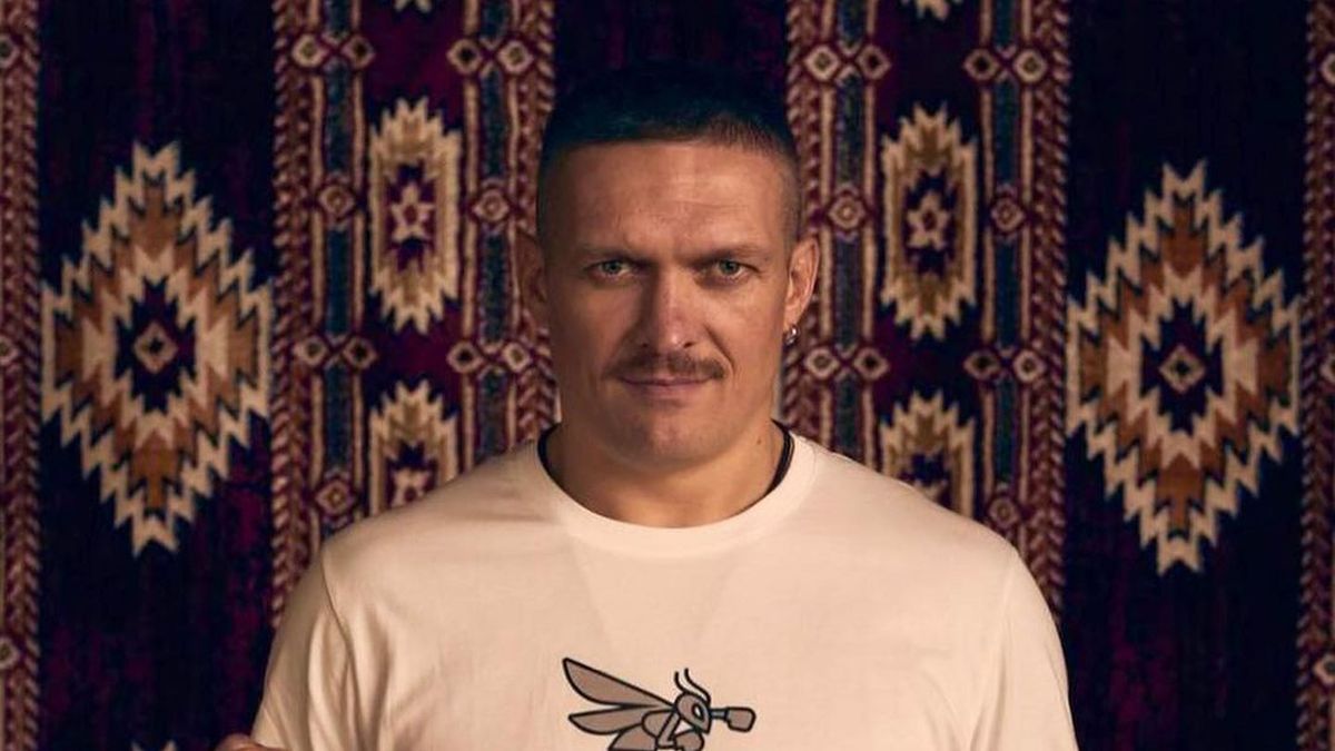 Na zdjęciu Ołeksandr Usyk
