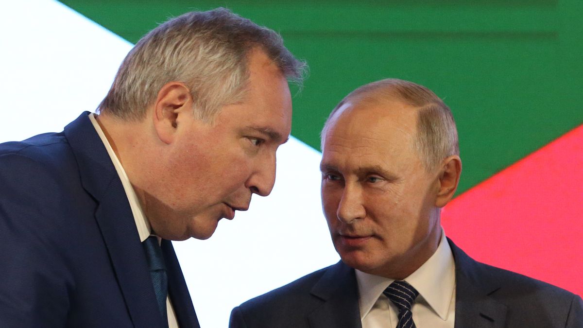 Władimir Putin, Dmitrij Rogozin, Roskosmos