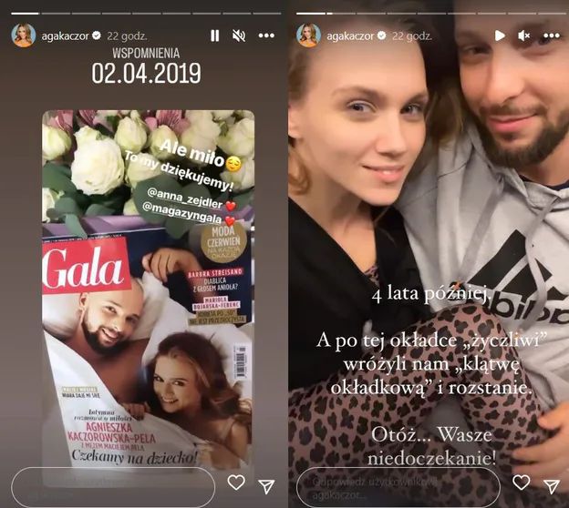 Agnieszka Kaczorowska i Maciej Pela