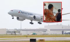 Uderzył stewarda w głowę. Już sobie nie polata