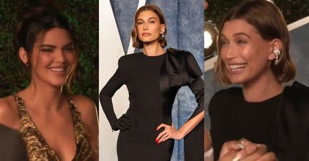 Oscary 2023. Roześmiana Hailey Bieber bryluje na imprezie "Vanity Fair" po głośnej dramie z Seleną Gomez (ZDJĘCIA)