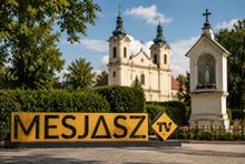 Logo Mesjasz TV (wizualizacja AI)