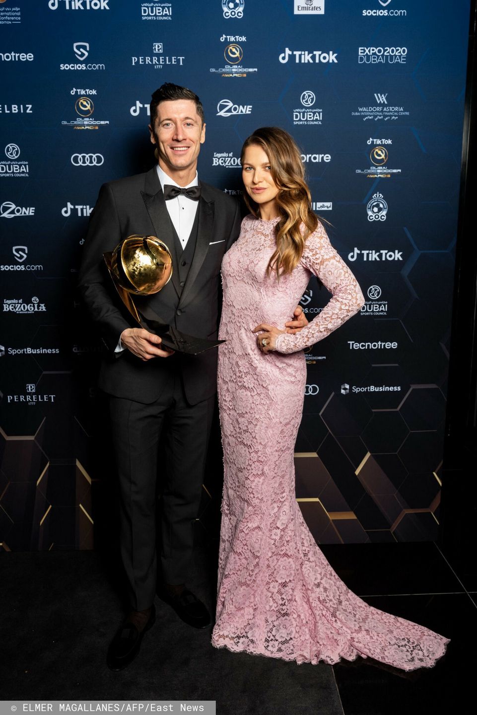 Robert Lewandowski i Anna Lewandowska