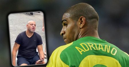 Pamiętacie Adriano? Był gwiazdą futbolu, dziś trudno trudno go rozpoznać