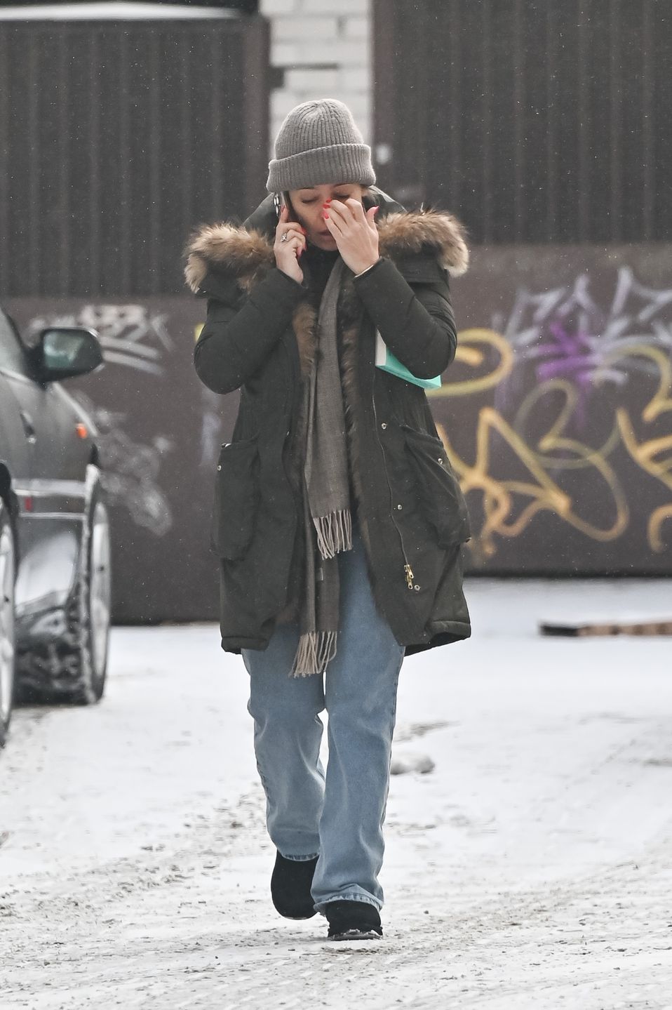 Anna Mucha "przyłapana" na mieście