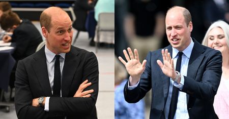 Książę William powrócił do obowiązków. Podczas wizyty w szkole wspomniał o księżniczce Charlotte i NIECENZURALNYM dowcipie (ZDJĘCIA)