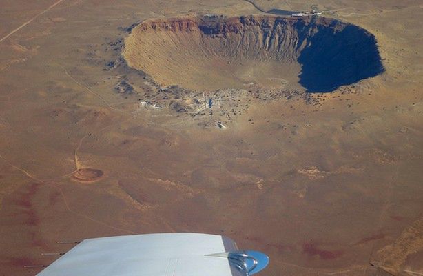 Największy krater meteorytowy na świecie (Fot.: Flickr/jurvetson/CC BY 2.0)
