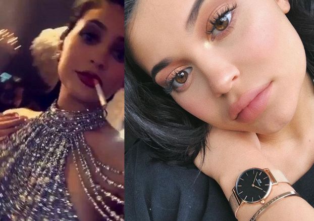 Kylie Jenner nadal pije i pali papierosy. Co z ciążą?! (FOTO)