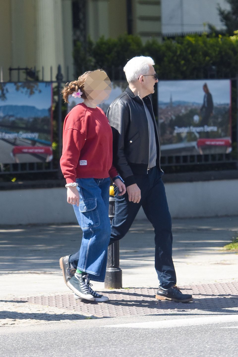 Hubert Urbański z córką