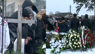 Tak wyglądał pogrzeb 21-latka zabitego w Ełku