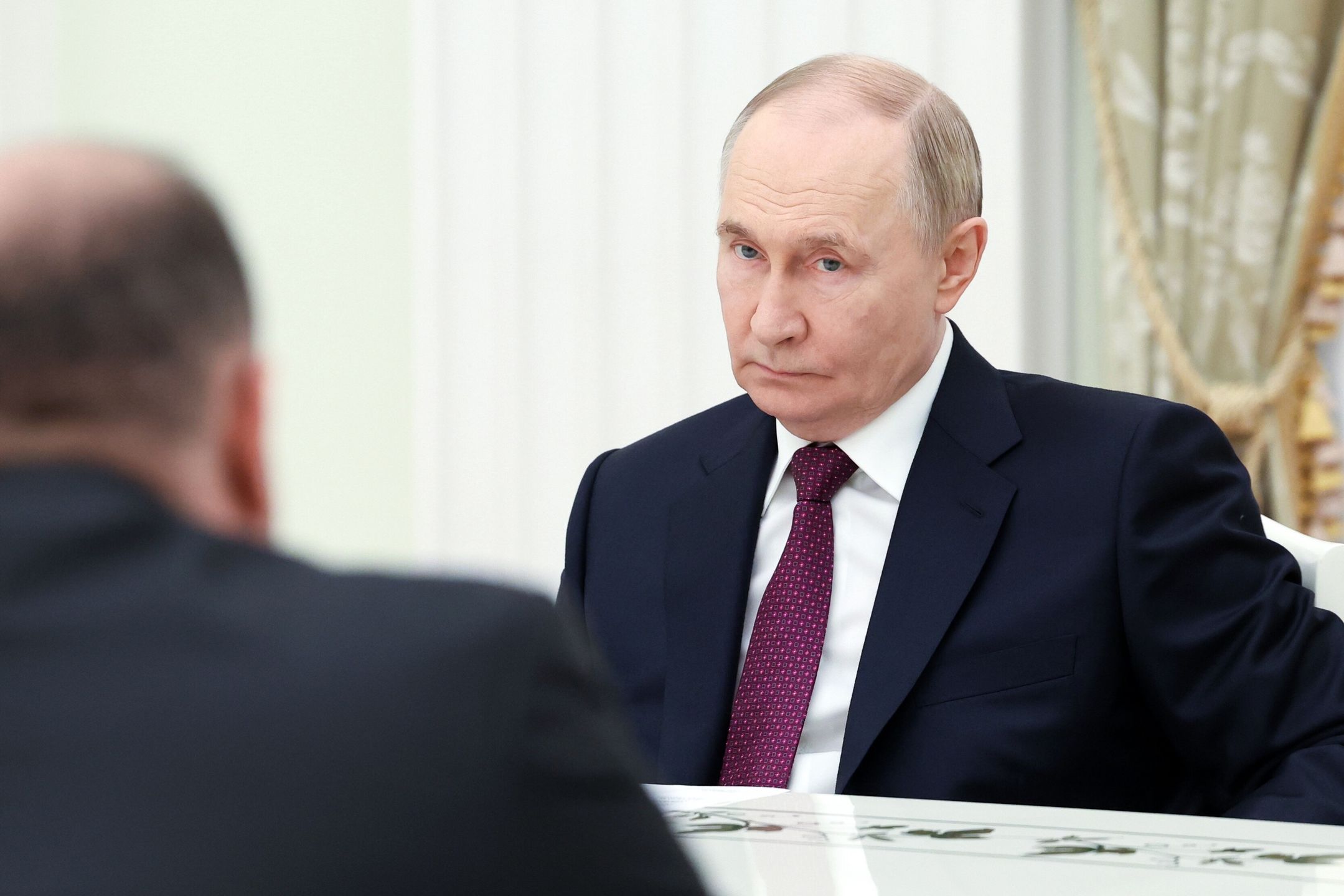 Russian President Vladimir Putin attends a meeting with the Iranian foreign minister at the Kremlin in Moscow, Russia, 23 June 2025. EPA/ALEXANDER KAZAKOV / SPUTNIK / KREMLIN POOL Dostawca: PAP/EPA.