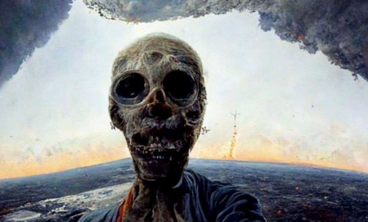 "Ostatnie selfie na Ziemi" według sztucznej inteligencji