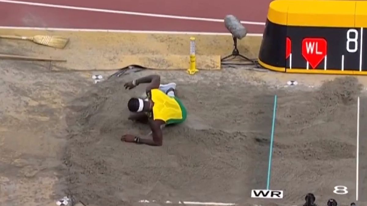 Kuriozalny skok w dal na MŚ 2023