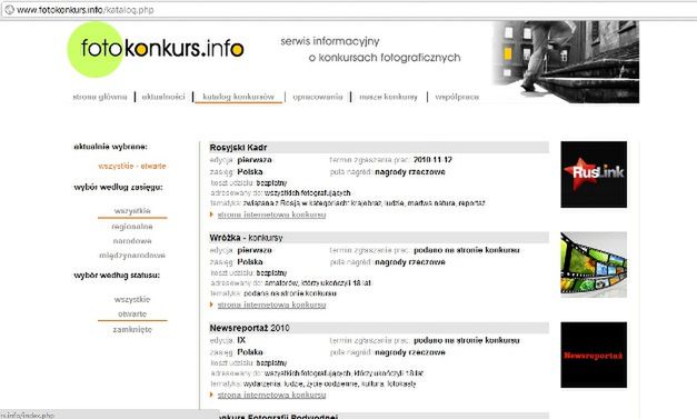 Konkursy fotograficzne - jak znaleźć je w Internecie? 3
