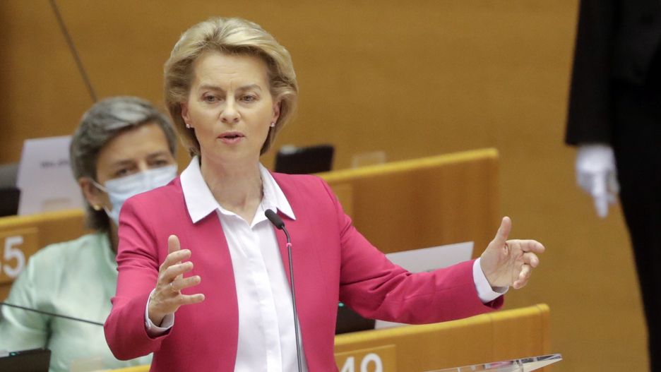 Przewodnicząca Komisji Europejskiej Ursula von der Leyen